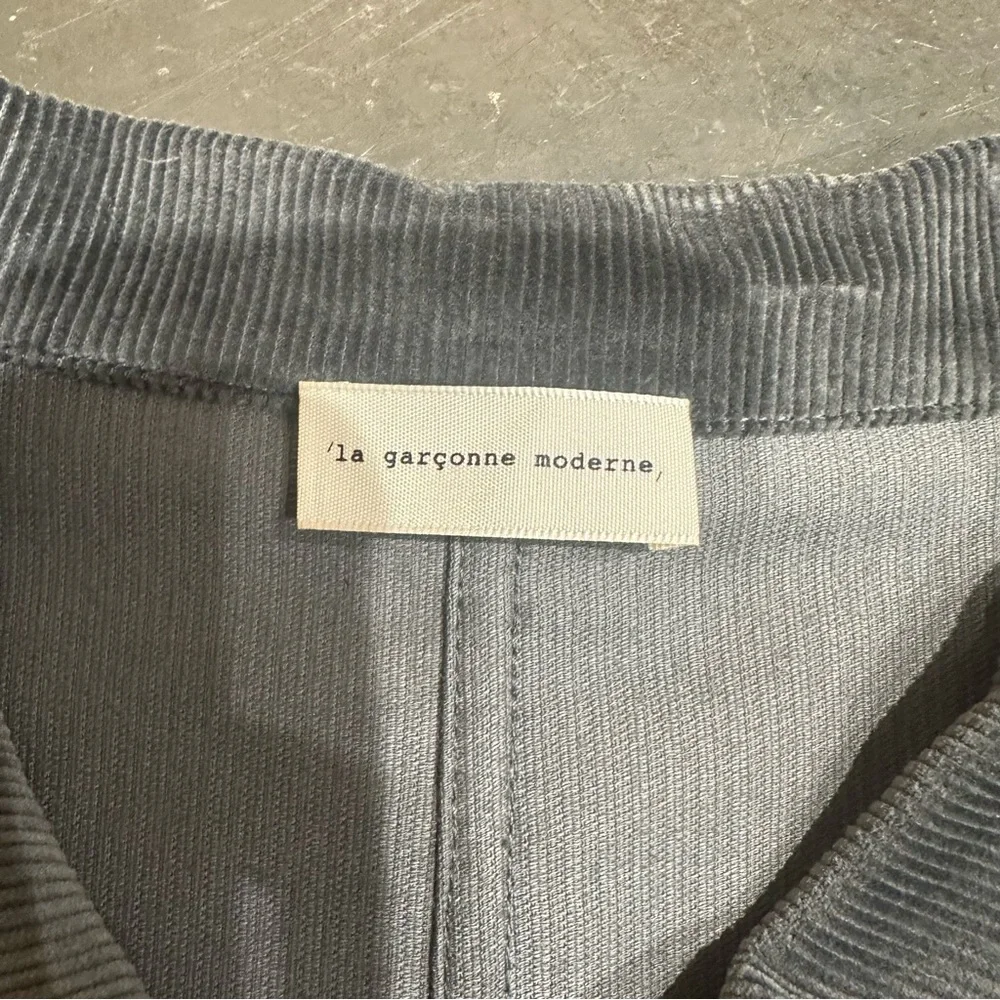 La Garconne Moderne - Women’s Corduroy Utility Work Chore Coat Jacket - Size L